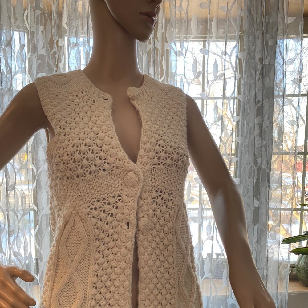 Cream Vest